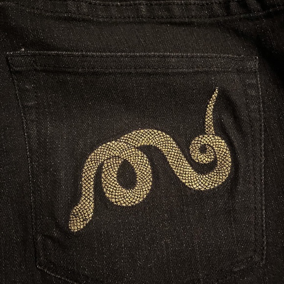 LAUREN JEANS LRL Black Gold Snake - Picture 2 of 8